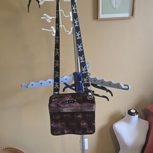 Michael Kors Black and Brown Belt Bag